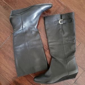 Steve Madden Intyce Boots Black Leather 11
